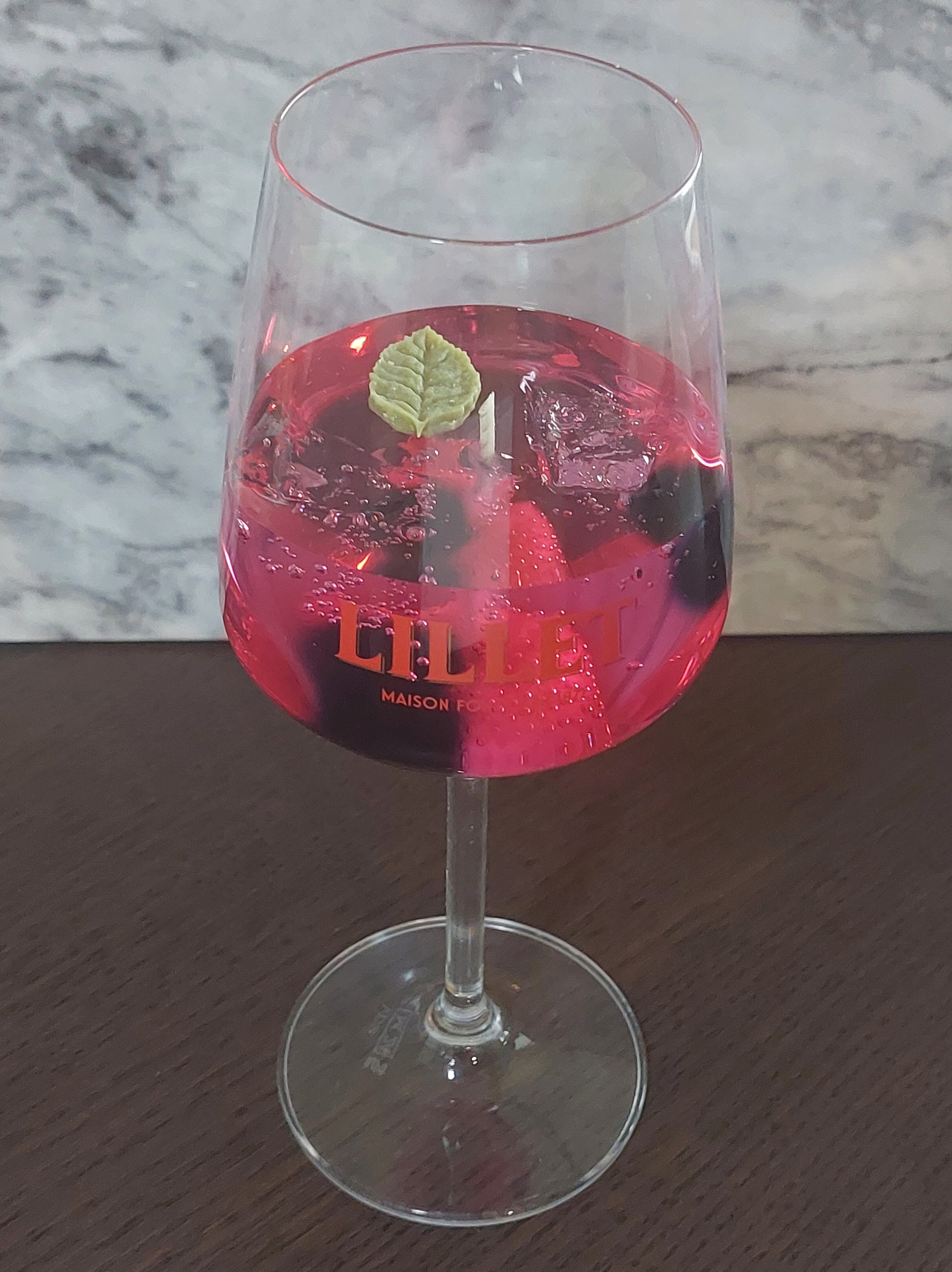 Cocktail 2025, Lillet Wildberry Kerze