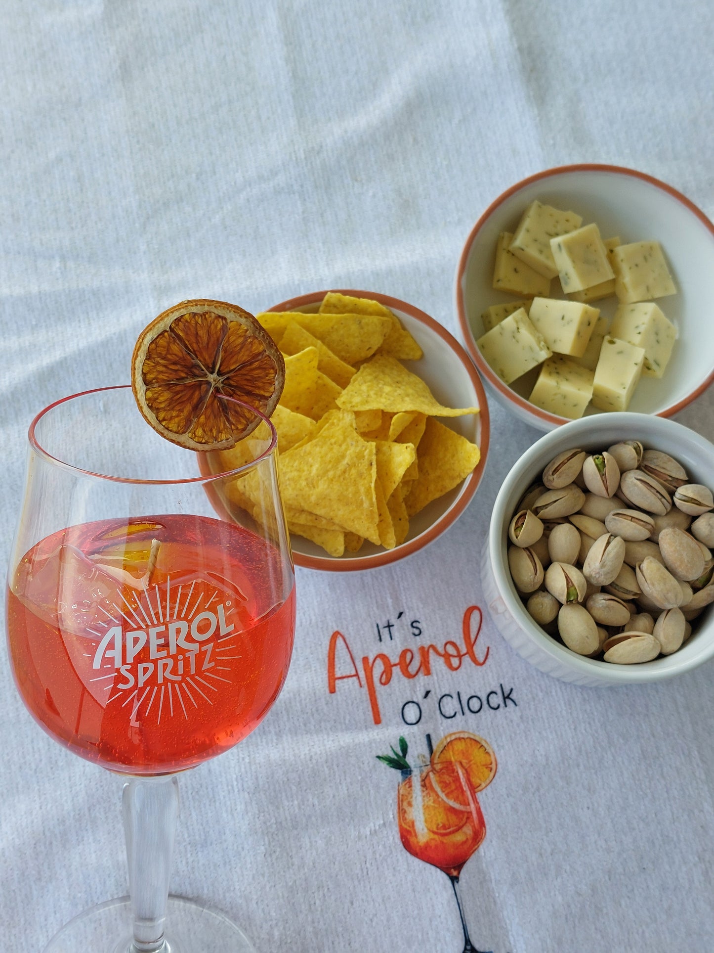 Aperol Kerze
